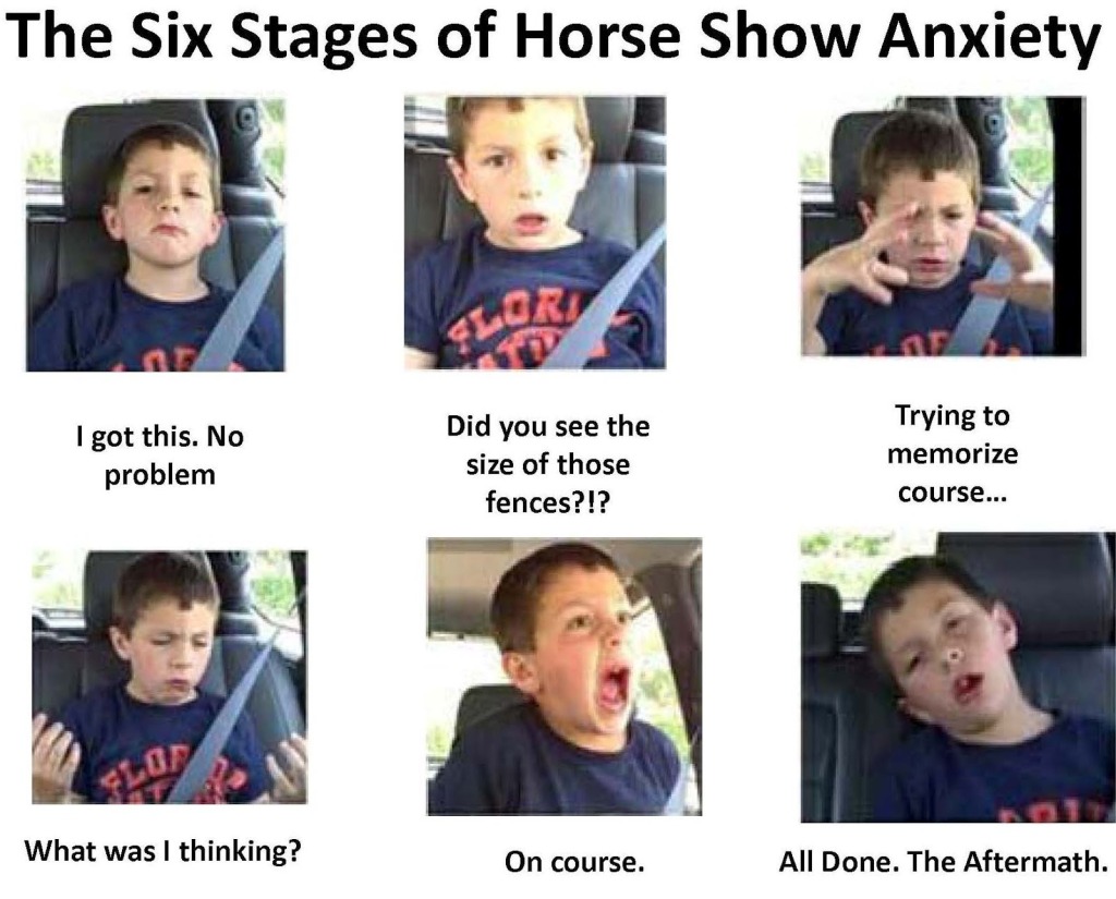 Horse Show Anxiety